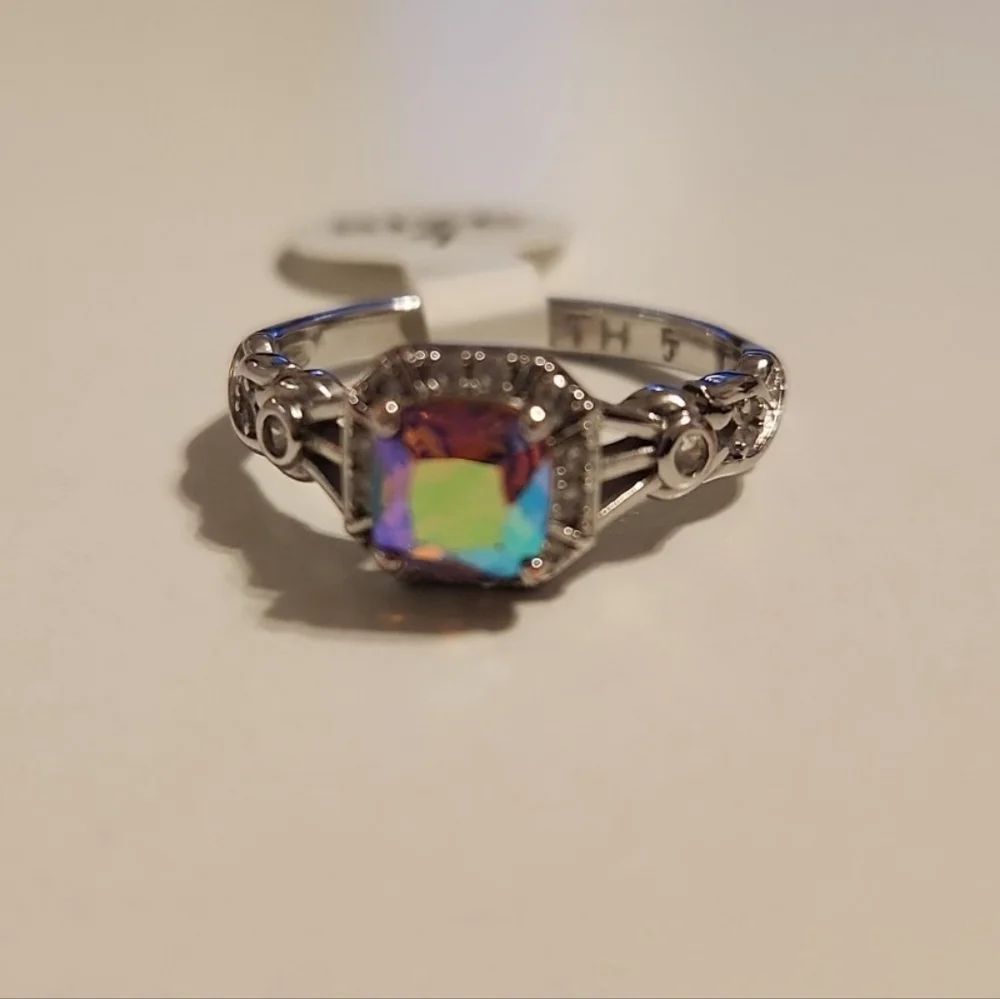 Iridescent Wrath/Mercy Ring, Sz 7 - Picture 3 of 8